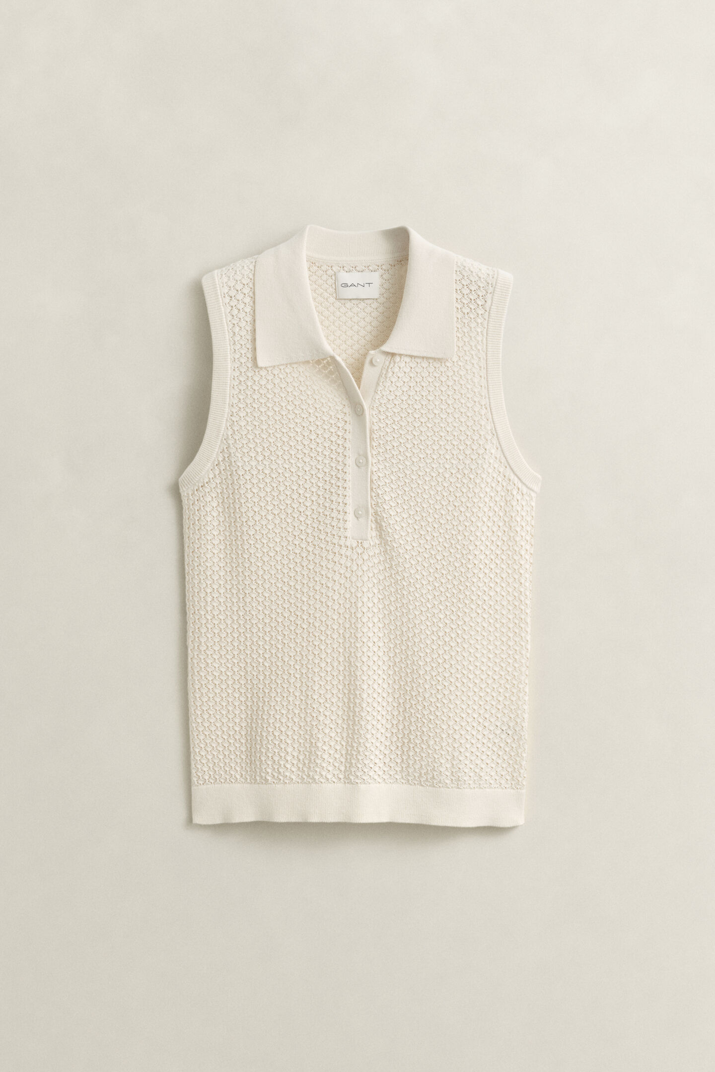 &Auml;rml&ouml;s spetsstickad topp