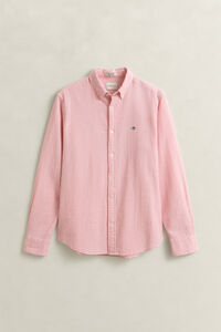 Regular fit randig skjorta i b&auml;ckeb&ouml;lja