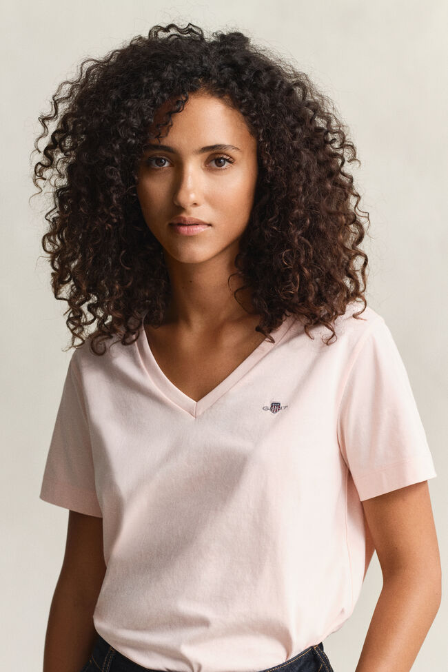 Shield V-ringad T-shirt