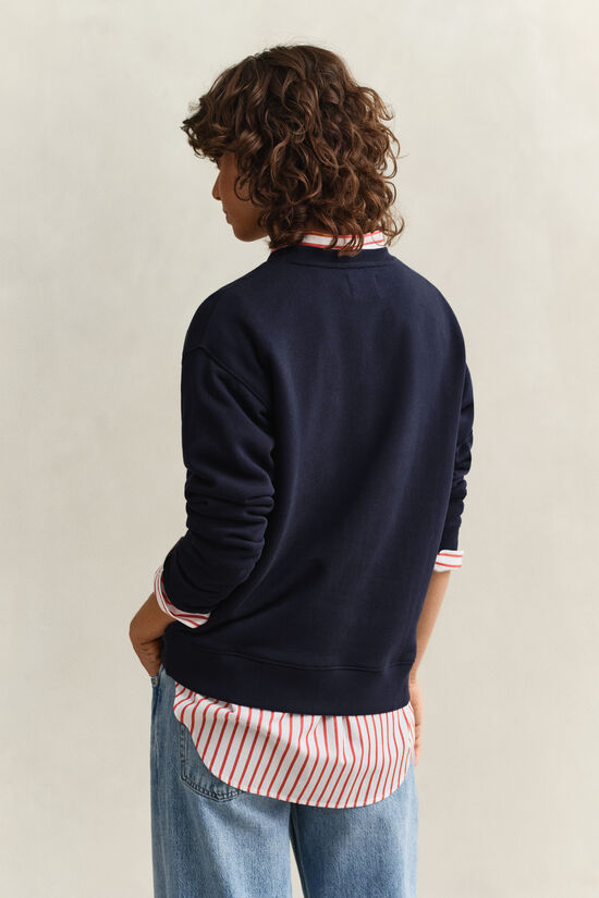 Sweatshirt med repmotiv