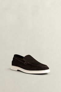 Boery loafers i mocka