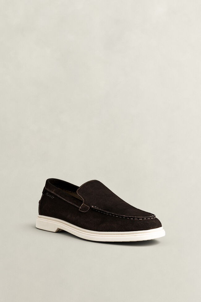 Boery loafers i mocka