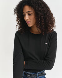 Shield l&aring;ng&auml;rmad T-shirt