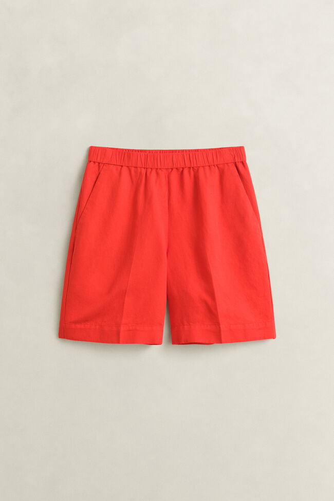 Shorts i linneblandning