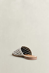 Gimble mules i l&auml;der