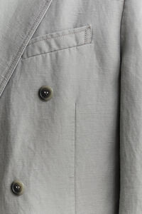 Kavaj i linne och lyocell