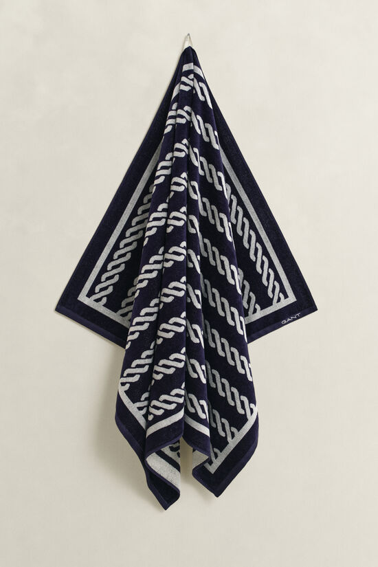 Repm&ouml;nstrad strandhandduk