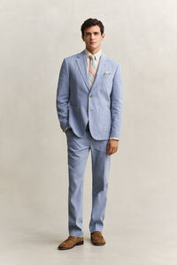 Kavaj i linneblandning