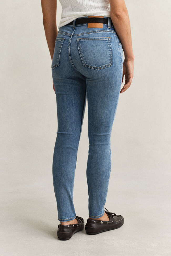 Skinny jeans med stretch
