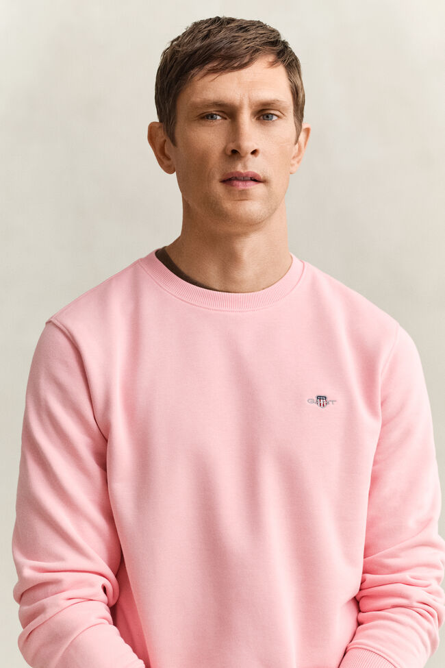 Shield sweatshirt med rund hals