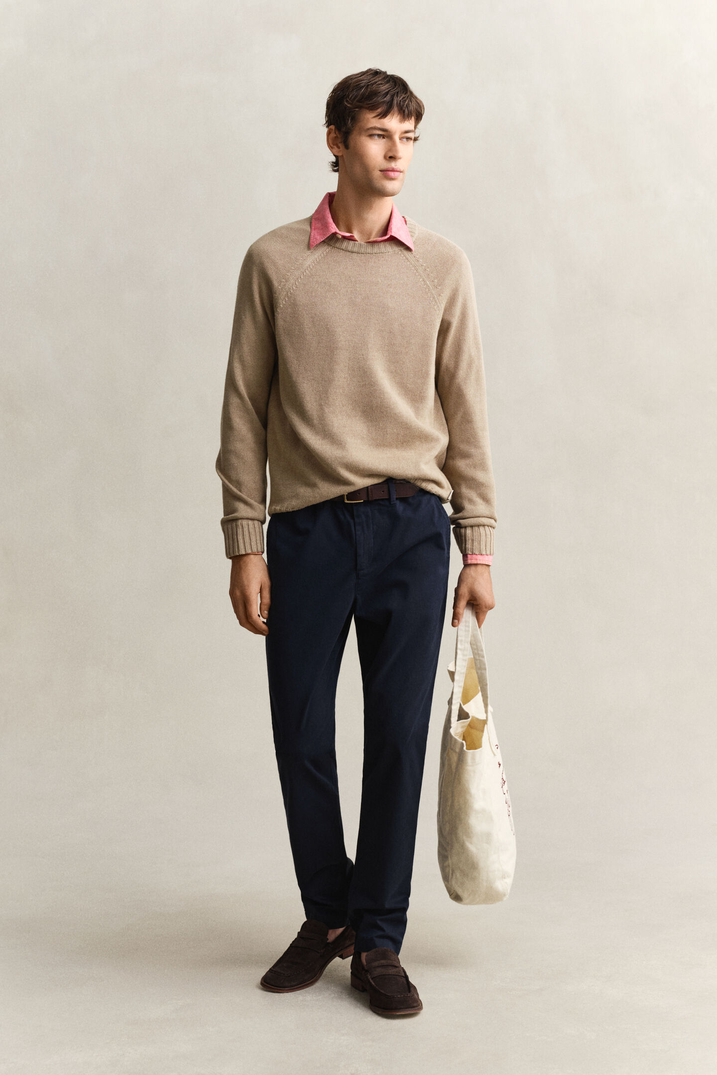 Klassiska chinos med slim fit