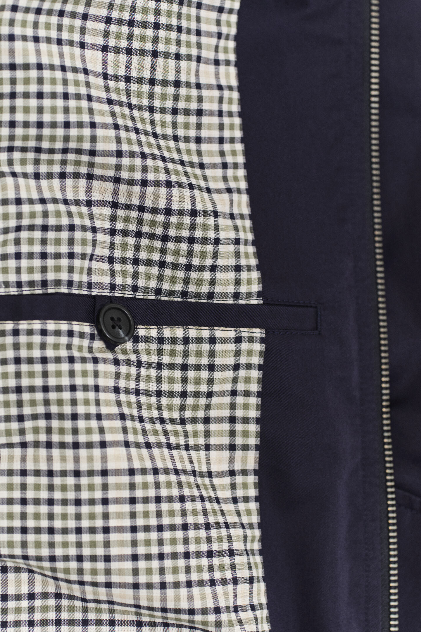 Harringtonjacka i bomullsblandning