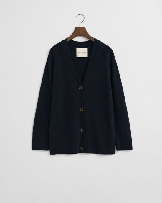 Kofta i kashmir- och ullblandning