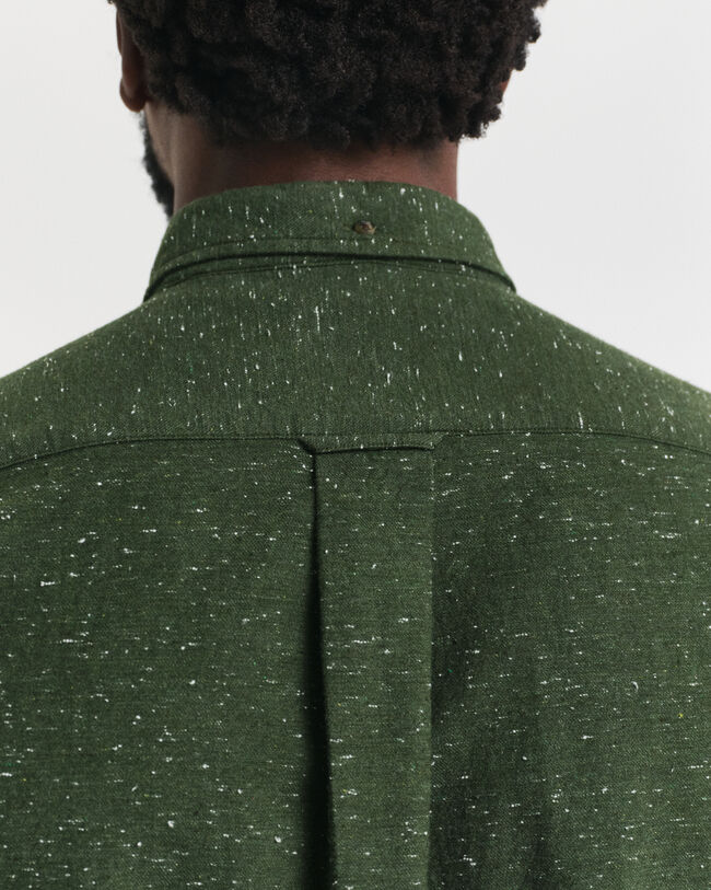 Regular fit flanellskjorta i nepsgarn