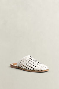 Gimble mules i l&auml;der