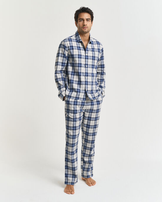 Rutigt pyjamasset