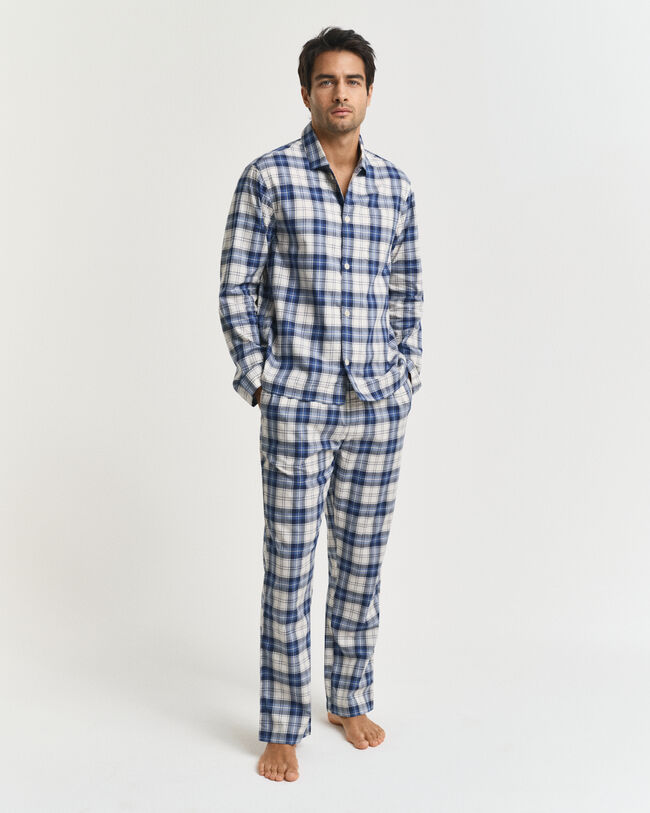 Rutigt pyjamasset