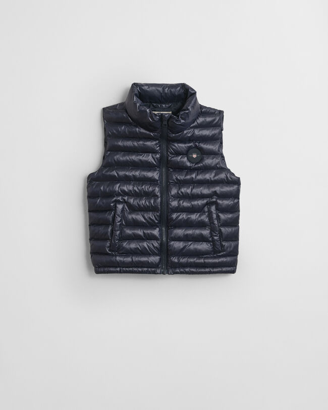 Kids l&auml;tt vadderad dunv&auml;st med glans