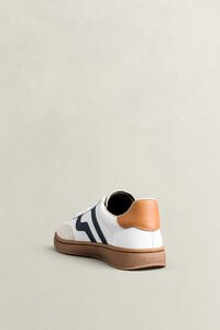 Cuzmo sneakers i l&auml;der