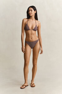 Hipster bikinitrosor med monogram