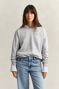 Shield sweatshirt med rund hals