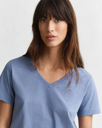 Shield V-ringad T-shirt