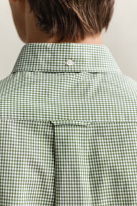 Gingham Classic Poplin Short Sleeve Shirt