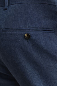 Kostymbyxor i linneblandning