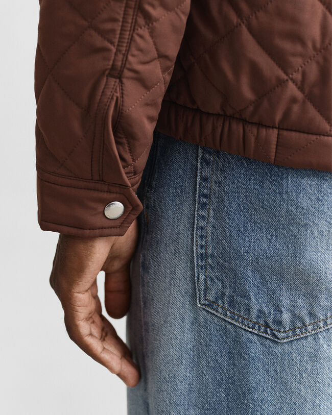 Quiltad Windcheater jacka