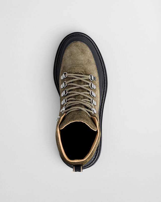 Hillprep medelh&ouml;ga boots i mocka