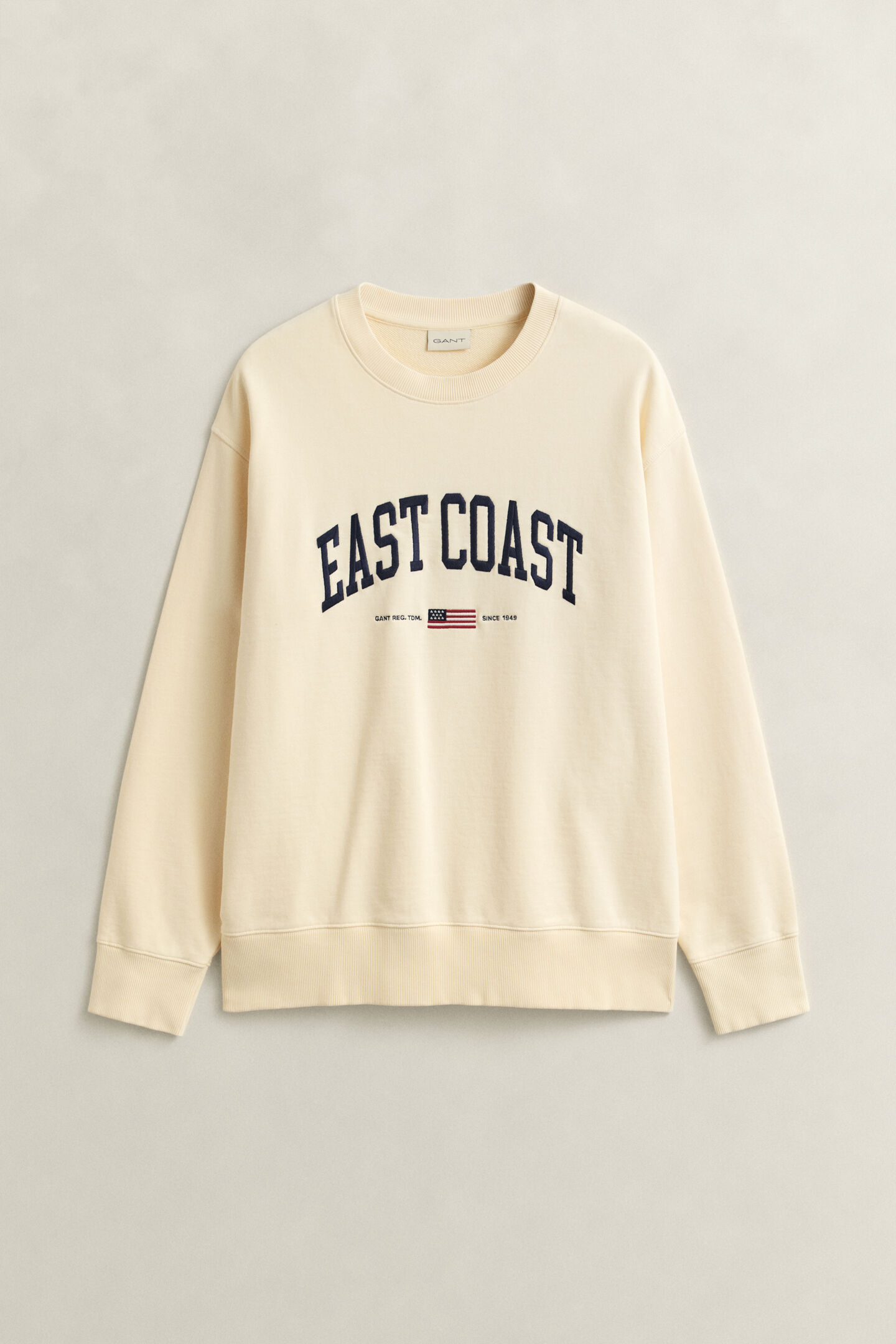 Sweatshirt med spraymotiv