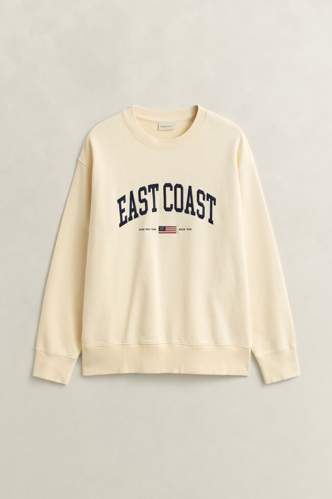 Sweatshirt med spraymotiv