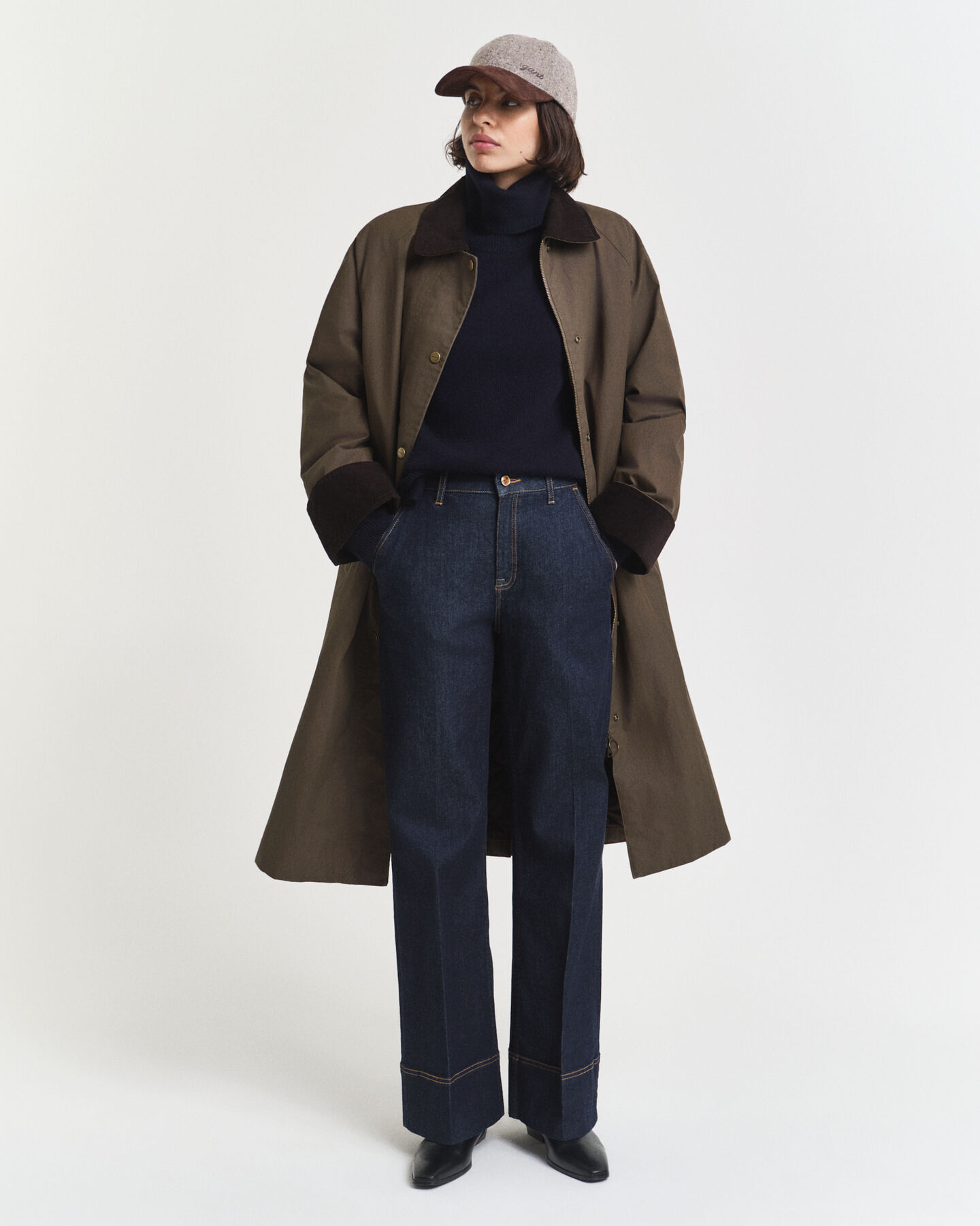 Polotr&ouml;ja i mjuk kashmir- och ullblandning