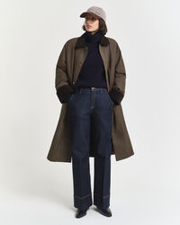 Polotr&ouml;ja i mjuk kashmir- och ullblandning