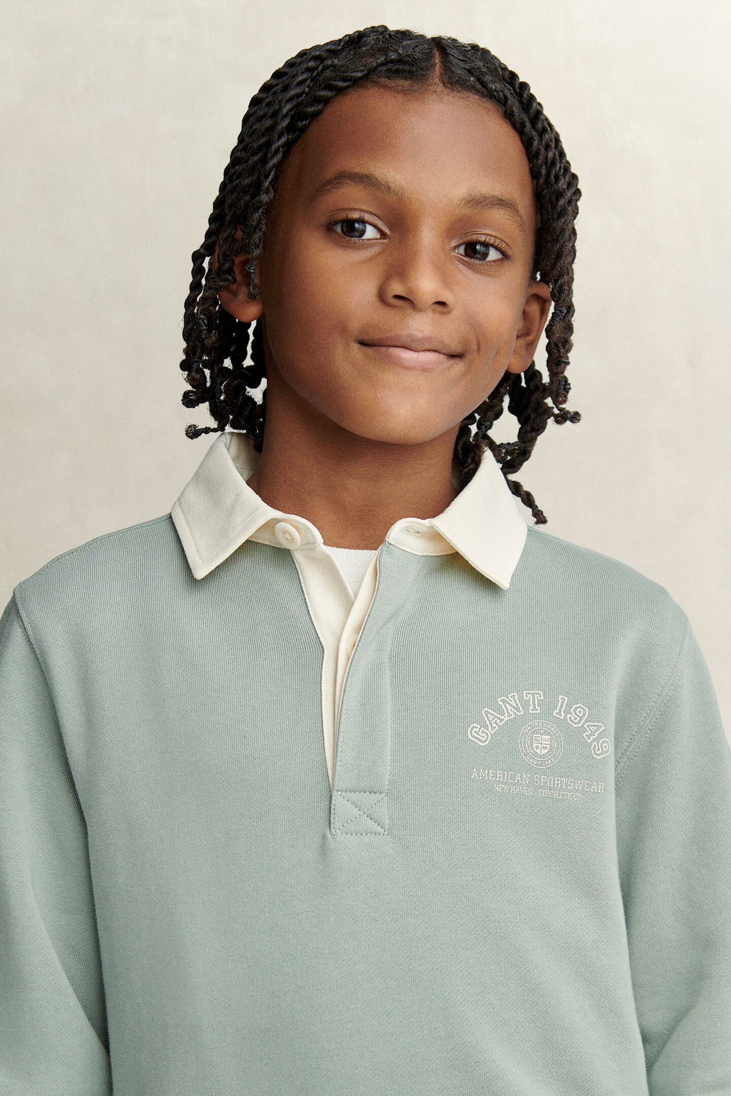 Teen Boys rugger med tryck