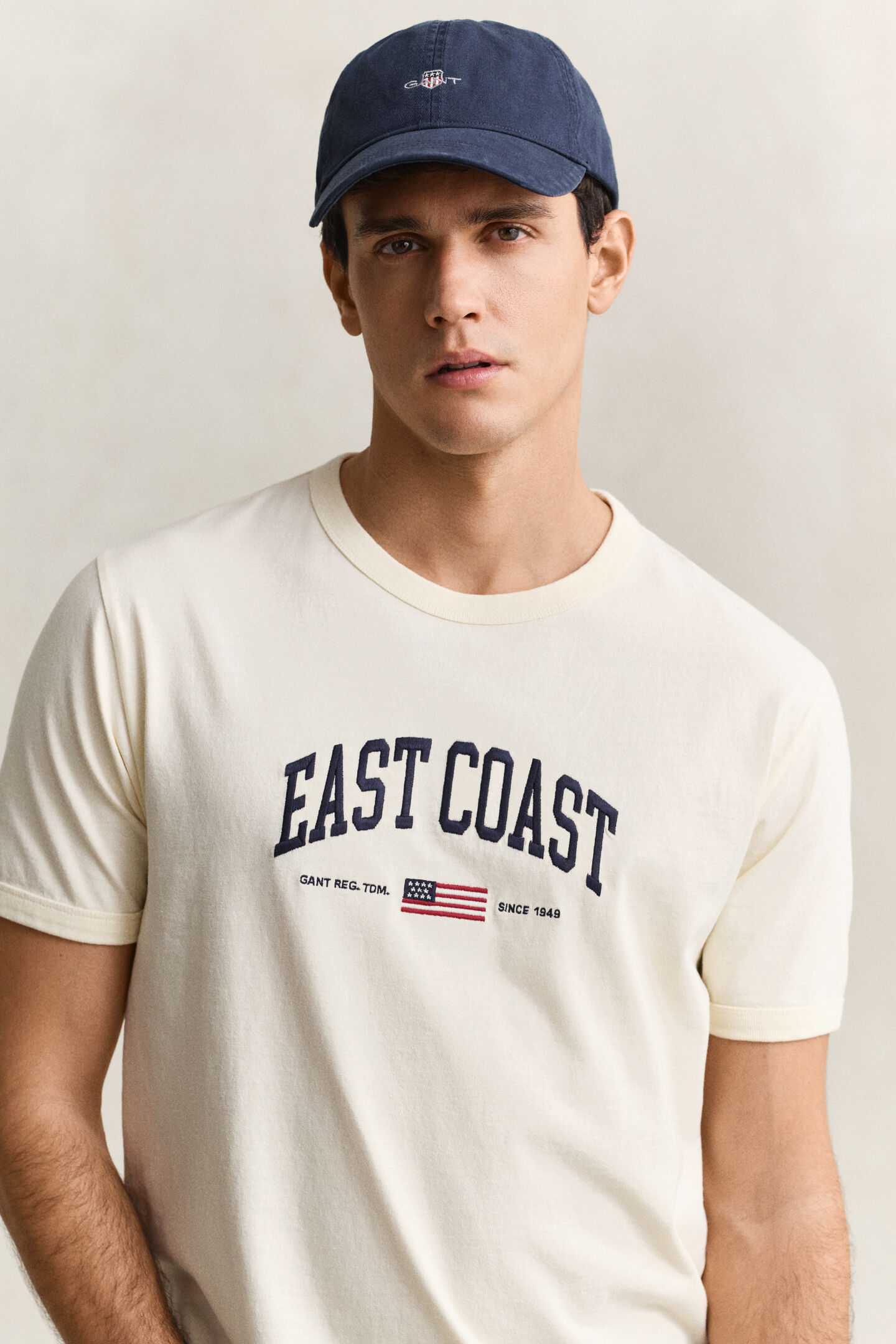 T-shirt med spraymotiv