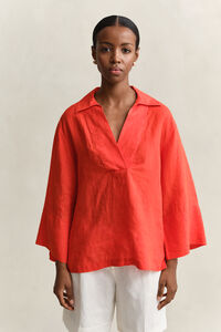 Popover linneskjorta