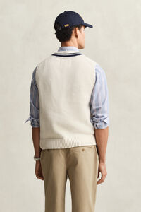 Kabelstickad slipover