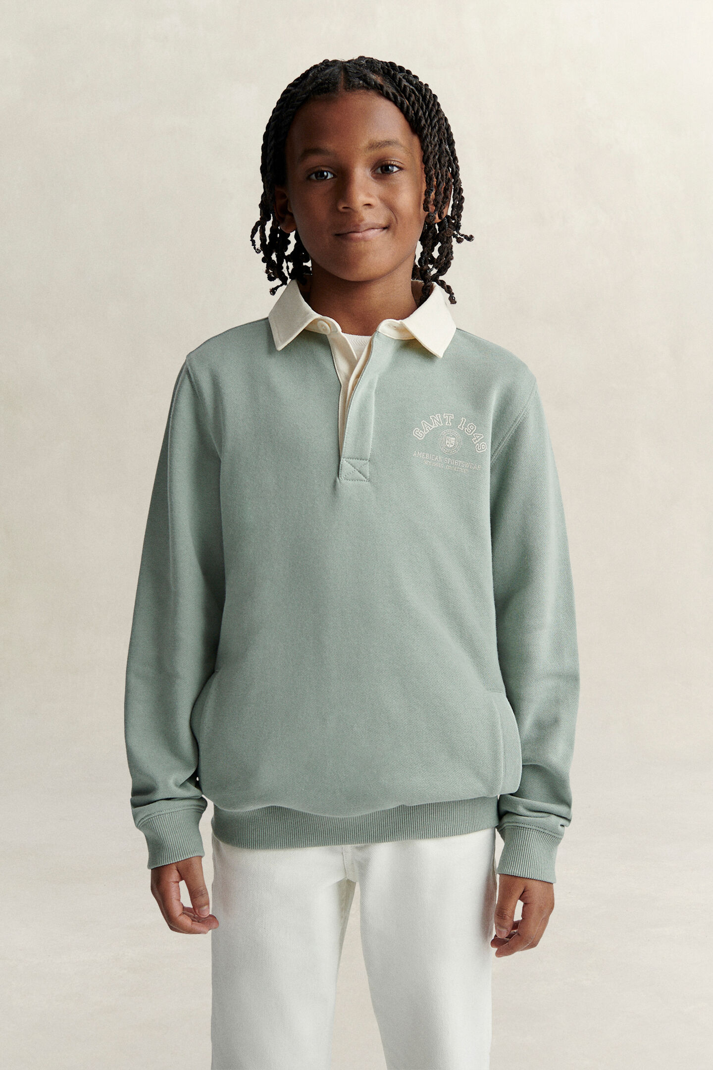 Teen Boys rugger med tryck