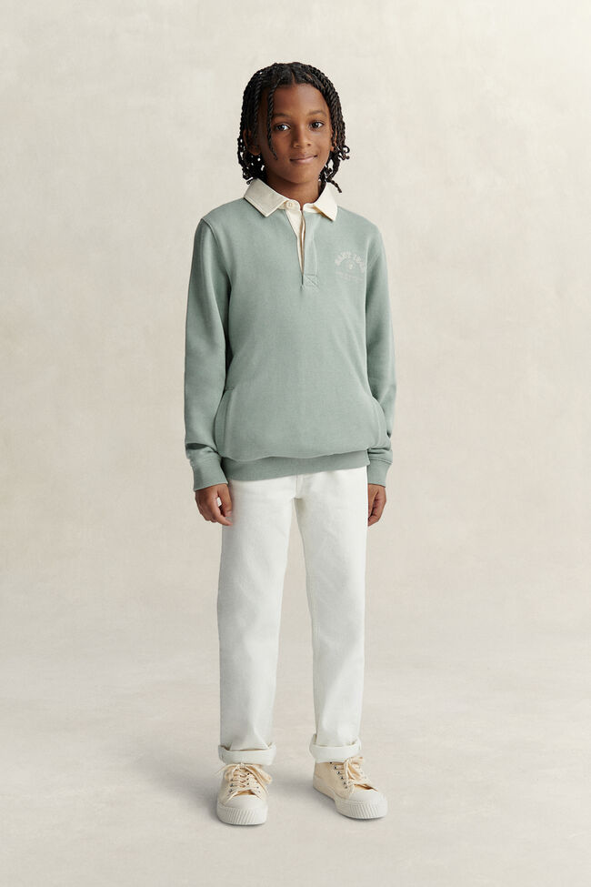 Teen Boys rugger med tryck