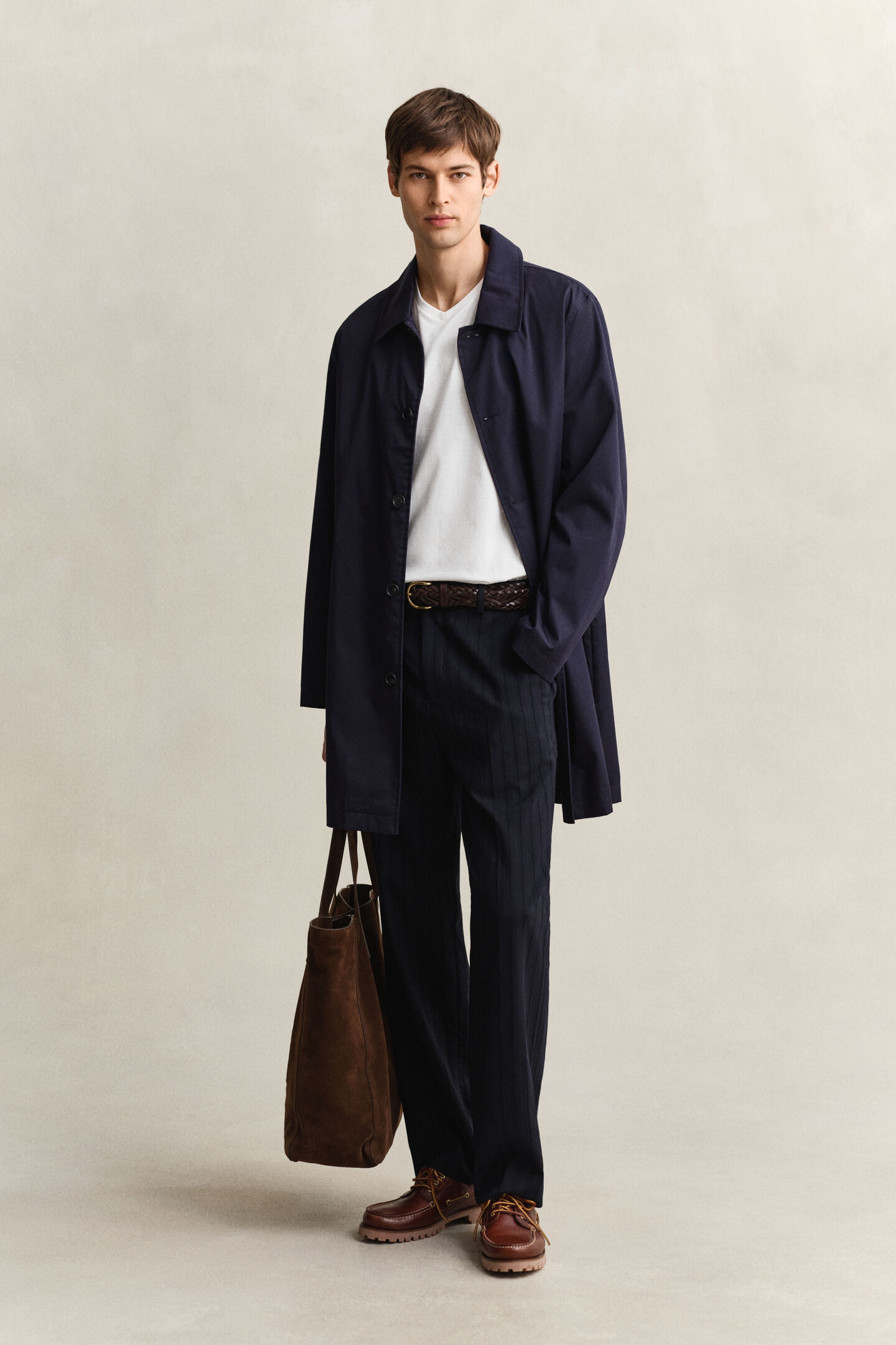 Slim fit Shield V-ringad T-shirt