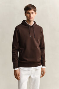 Hoodie i interlock