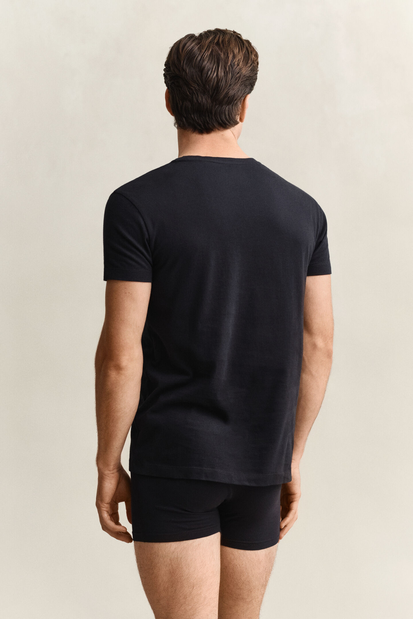 Tv&aring;pack rundhalsade T-shirtar