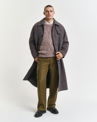 Flerf&auml;rgad tr&ouml;ja med rund halsringning