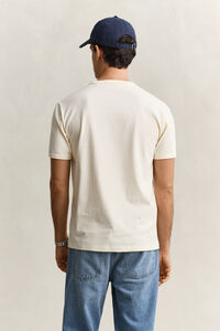 T-shirt med spraymotiv