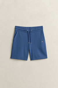 Sweatshorts med sk&ouml;ldemblem