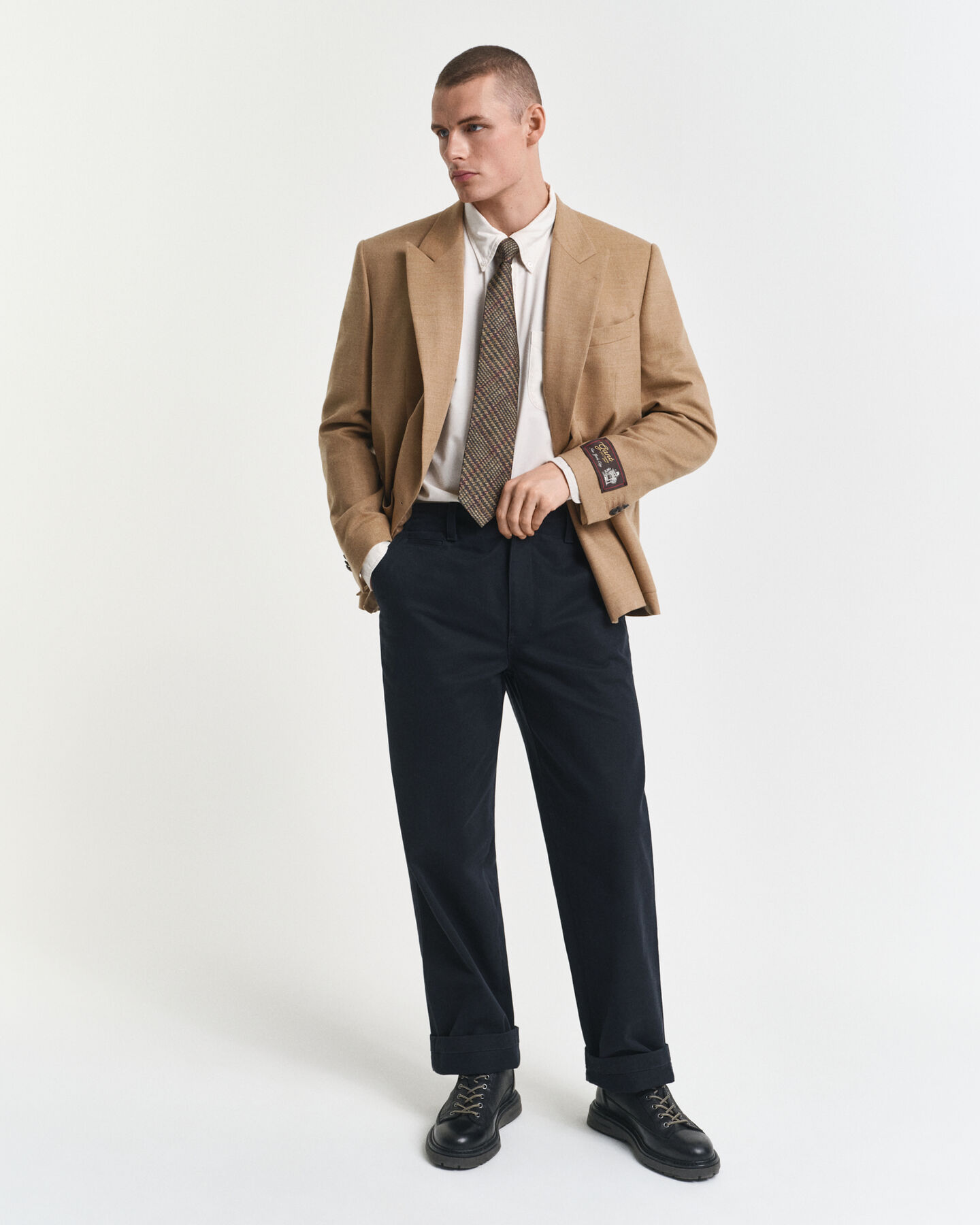 Club-blazer i flanell