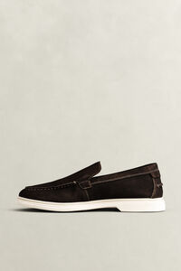 Boery loafers i mocka