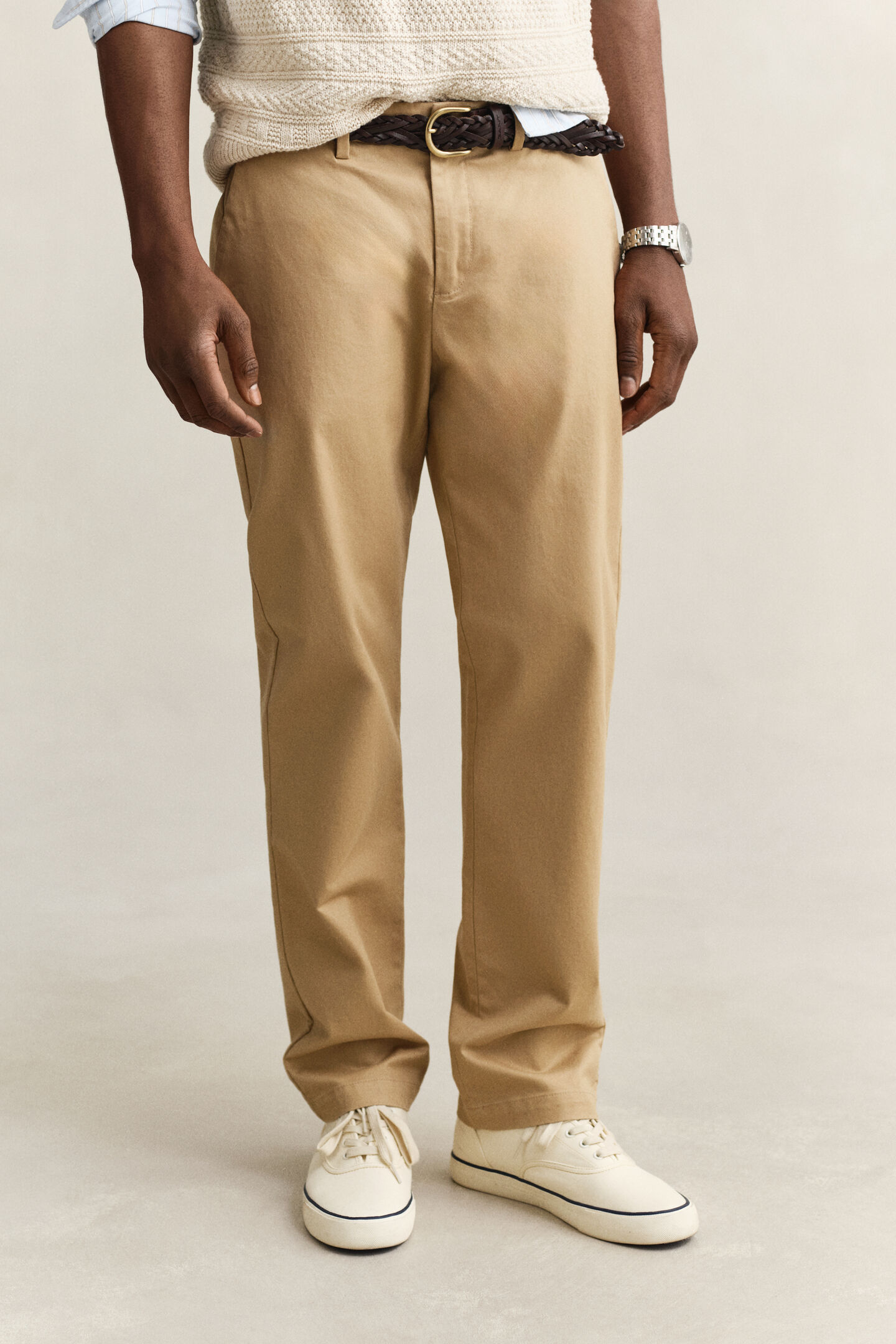 Eleganta chinos med regular fit