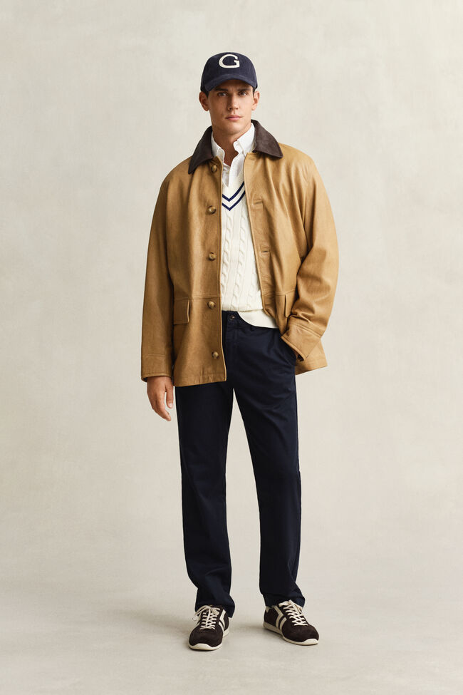 Eleganta chinos med regular fit